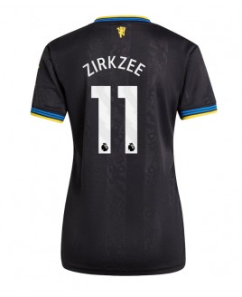 Günstige Manchester United Joshua Zirkzee #11 3rd trikot Damen 2025-26 Kurzarm